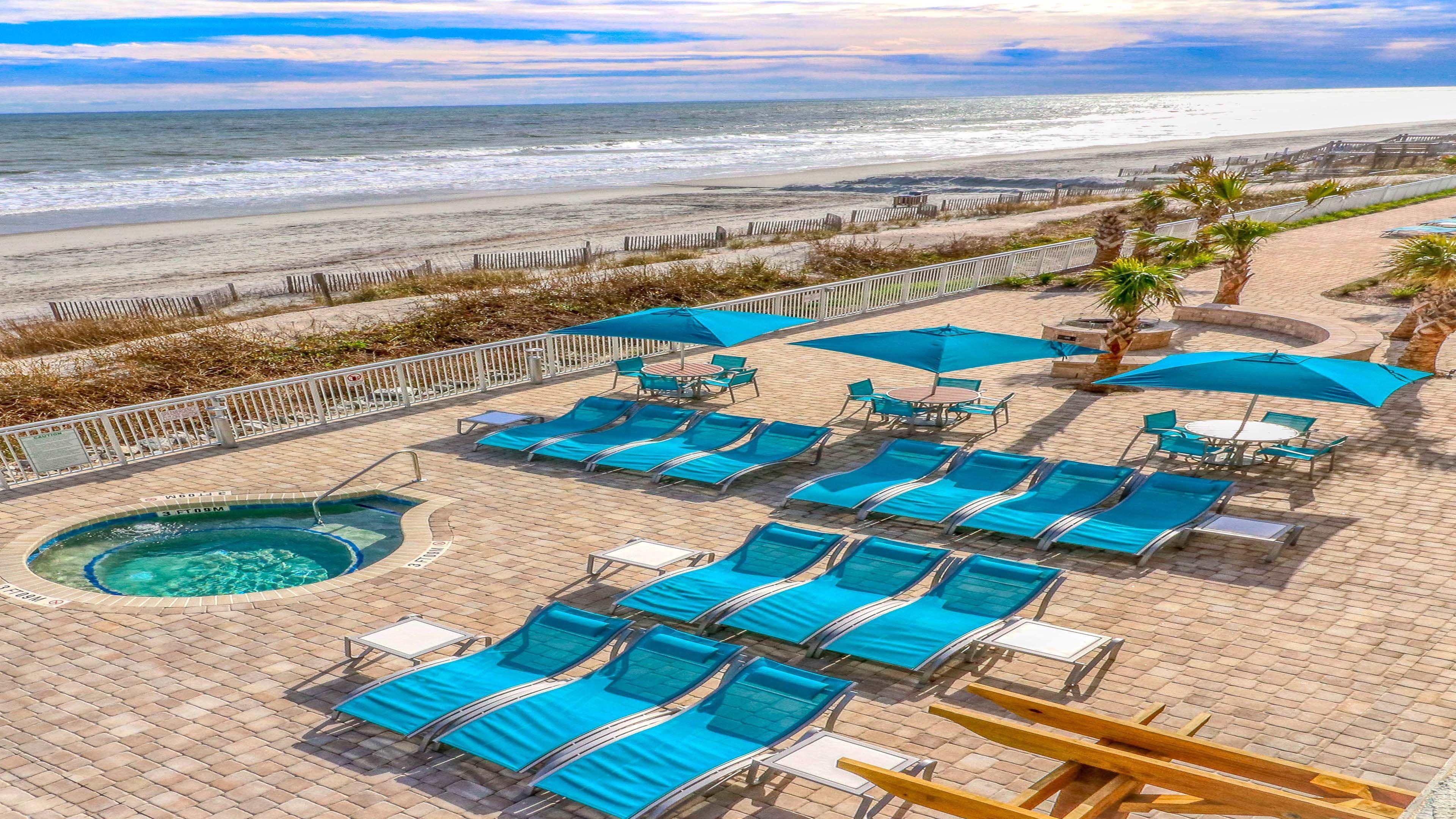 冲浪海滩海滨假日酒店 Surfside Beach 外观 照片