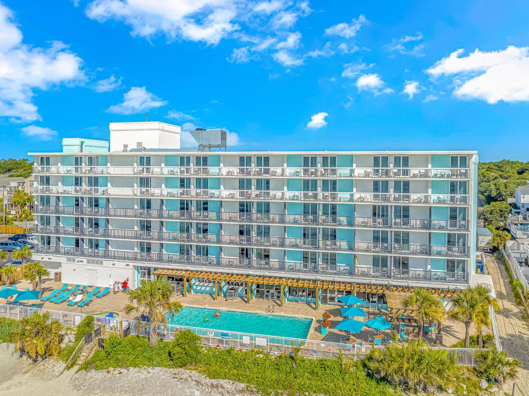 冲浪海滩海滨假日酒店 Surfside Beach 外观 照片