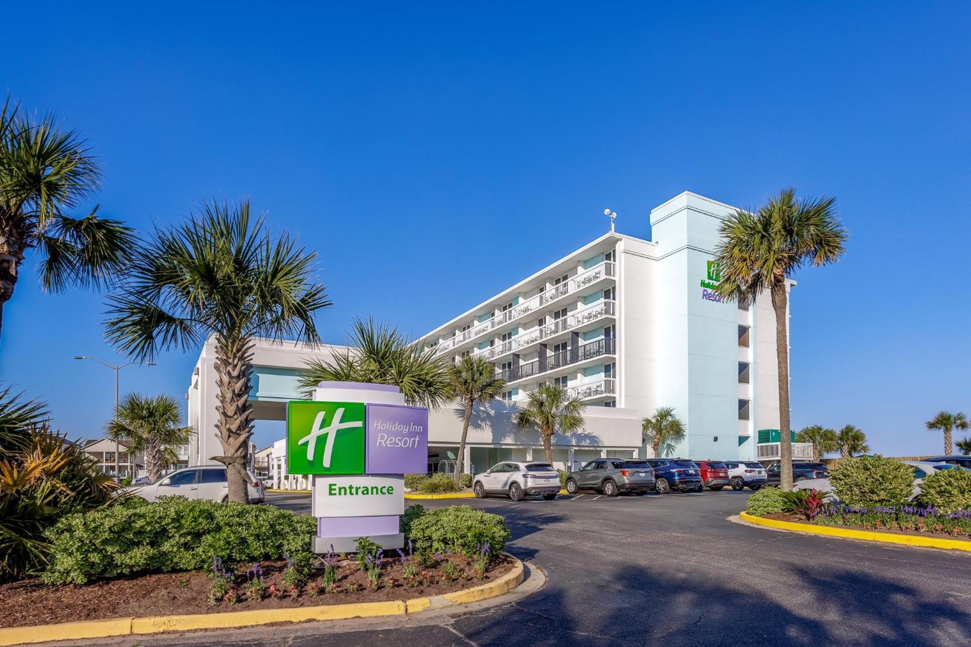 冲浪海滩海滨假日酒店 Surfside Beach 外观 照片