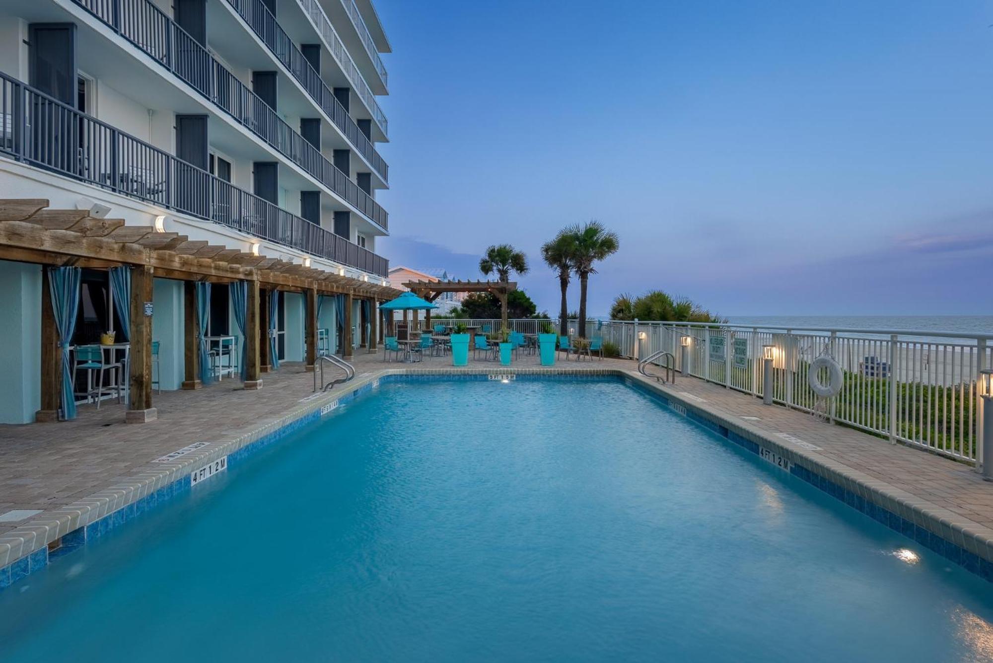 冲浪海滩海滨假日酒店 Surfside Beach 外观 照片