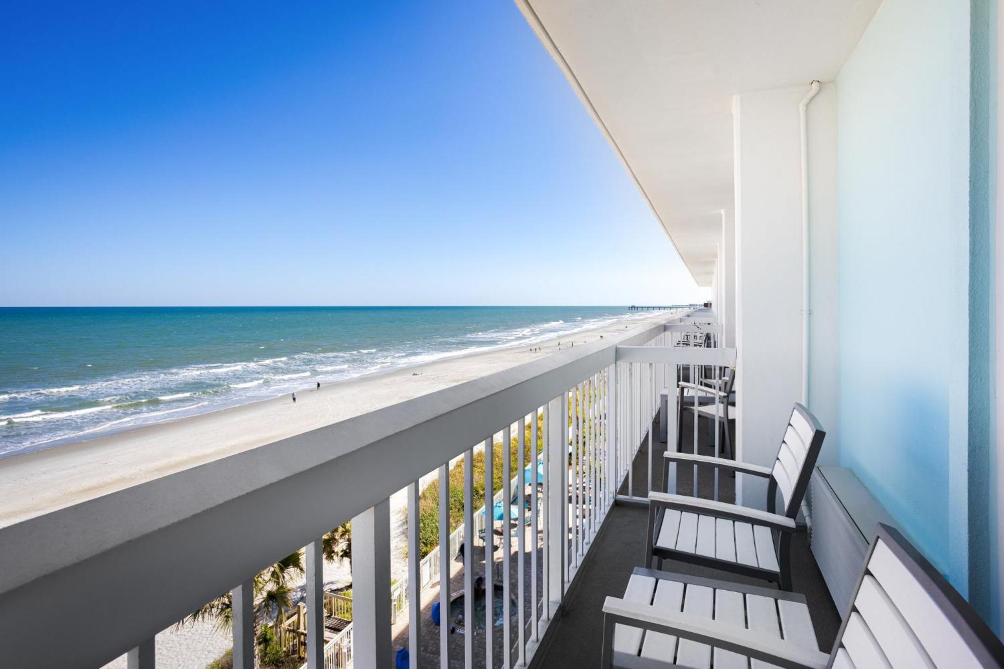 冲浪海滩海滨假日酒店 Surfside Beach 外观 照片